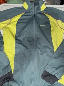 Womens Columbia Jacket Omni Wind Block & Shield Size Medium Multicolor EUC - Picture 1 of 7