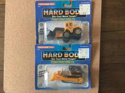 Tootsie Toy #2852 - Bulldozer and Front Loader set - NIP - Image 1 of 4
