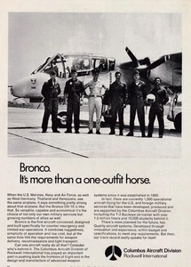 1974 Bronco OV-10 Aircraft Ad 9/4/2025c - Bild 1 von 1