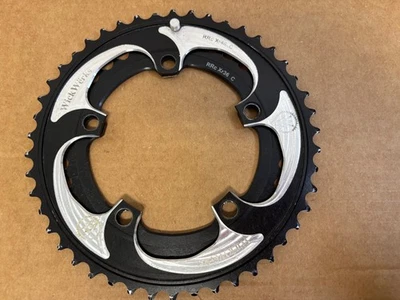WICKWERKS CX Chainring Set 46/36T 2X 9-11 Speed  5-Bolt 110mm BCD Gravel Cross - Image 1 of 4