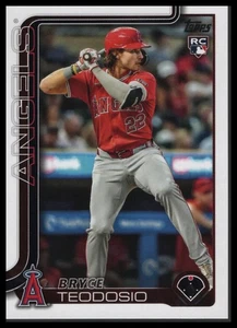 2025 Topps Series 2 - #635 Bryce Teodosio RC - Los Angeles Angels - Picture 1 of 2