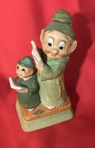 Mr. Lucky Series Monks Caroling Miniature Ceramic Hoffman Decanter 5.5" - Picture 1 of 2