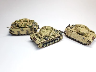 Trio Of PANZERSTAHL 1:72 Panzer III M & N Kursk 1943, No. 88025, 88026, 88027,  - Image 1 of 4