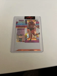 Pintura lateral de cristal blanco vivo hoja 2023 1/1 prueba sin firmar Josh Whyle - Imagen 1 de 2