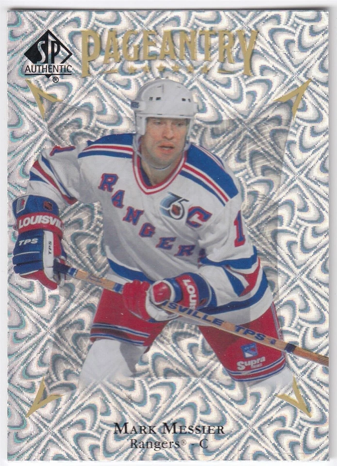 2021-22 Upper Deck SP Authentic Pageantry MARK MESSIER #P-83 Rangers UD - Image 1 of 1