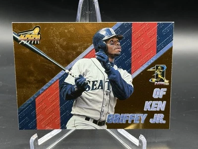 1998 Pacific Aurora Ken Griffey Jr. Pennant Fever #24 Mariners - SHARP! - Image 1 of 2
