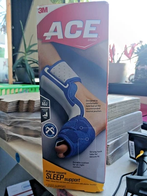 ACE Plantar Fasciitis Sleep Firm Support Foot Brace, Adjustable Box Slight Wore - Image 1 of 4