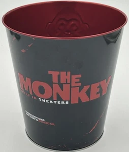 2025 The Monkey Movie Cinemark Regal AMC Popcorn Bucket Tin - Picture 1 of 4