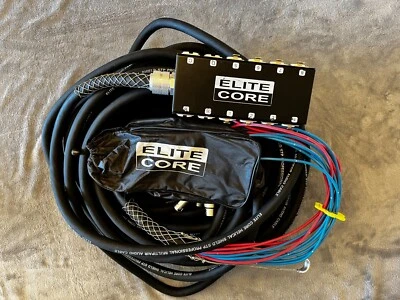 Elite Core 8 X 4 Channel 100' Stage XLR Snake | 8 Sends | 4 Returns PS84100 - Image 1 of 4