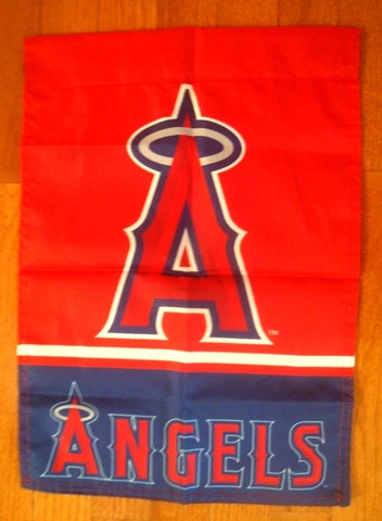 LOS ANGELES ANGELS Major League Baseball Team Garden Flag/Yard Banner - WinCraft Cover