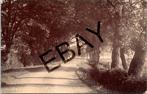 FRISKINEY LINCOLNSHIRE FRISKINEY AVENUE REAL PHOTO VINTAGE POSTCARD - Picture 1 of 2