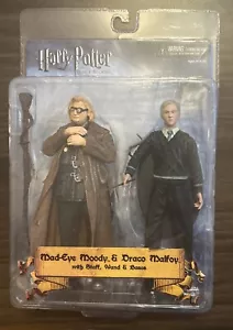 Figuras HARRY POTTER Half Blood Prince MAD-EYE MOODY & DRACO MALFOY NECA RARAS - Imagen 1 de 2