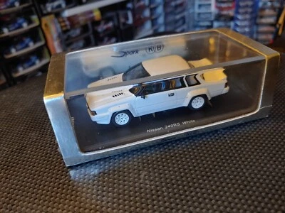 Spark KBS012 NISSAN 240 Rs White Test Car - 1:43 - Immagine 1 di 4