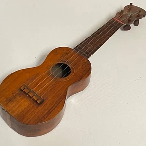 Vintage Early 1900s Hawaiian Made TABU Ukulele - Unbranded - Foto 1 di 19