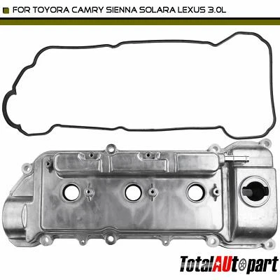 Tampa da válvula do motor com gaxeta para Toyota Camry 1994-2003 Lexus ES300 3.0L dianteiro - Imagem 1 de 4