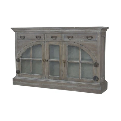 65 Inch 3-Door 3-Drawer - Credenza - 2499-BEL-3333325 - Bailey Street Home Cover
