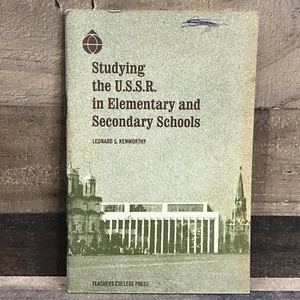 Studying The USSR in Elementary and Secondary Schools 1969 Teachers Guide - Imagen 1 de 9