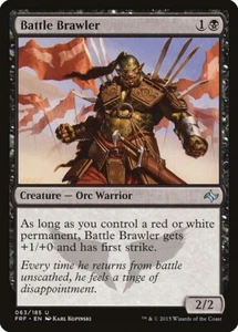 Battle Brawler Fate Reforged MTG Magic the Gathering Excellent 2Fire Games - Picture 1 of 1