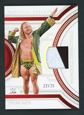 2024 TYLER BATE 22/25 PATCH PANINI NATIONAL TREASURES WWE - Image 1 of 2