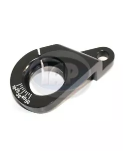 BLACK BILLET DISTRIBUTOR CLAMP W/ DEGREE MARKS VOLKSWAGEN T1 T2 T3 GHIA SUPER - Picture 1 of 1