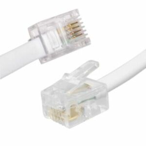 High Speed RJ11 US Broadband ADSL Internet Extension Modem Router Lead Cable Lot