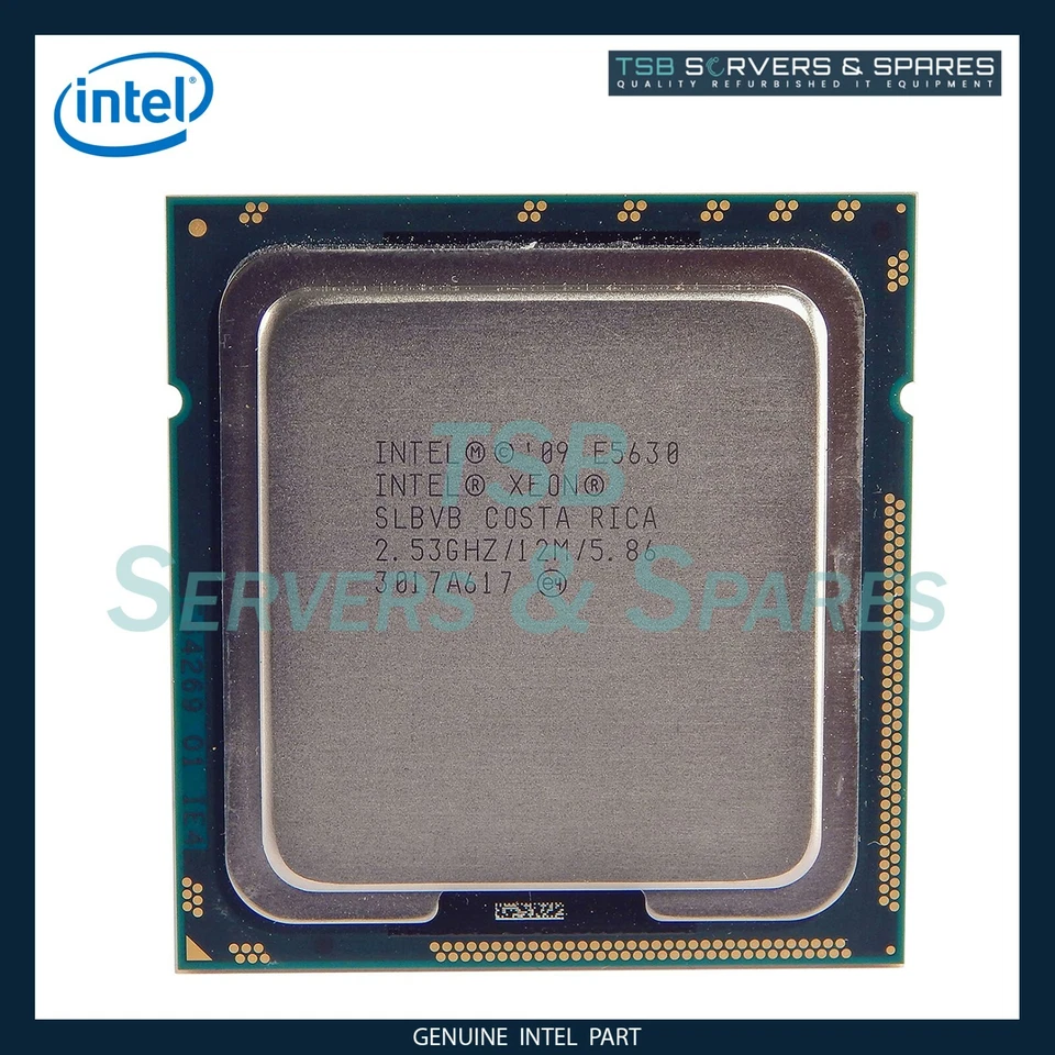 INTEL SLBVB Xeon E5630 2.533GHz Quad Core Socket 1366 Processor CPU - Image 1 of 1