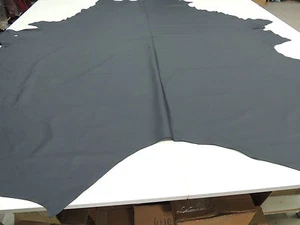 Lederhaut Polsterleder Rindleder Semi Anilin Leder Fb. dunkelblau ab 1 qm. - Bild 1 von 5