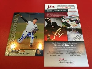 Masao Kida 1999 Topps Mejor Tarjeta de Novato Firmada Auto JSA Certificado de Autenticidad - Imagen 1 de 1