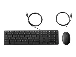 HP 9SR36AA Wired 320MK Keyboard and Mouse Combo - Picture 1 of 3