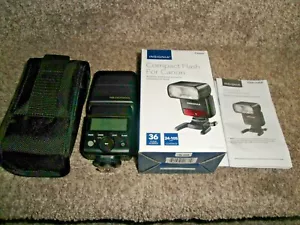 Insignia - Compact TTL Flash for Canon Cameras & FREE SHIPPING - Picture 1 of 8