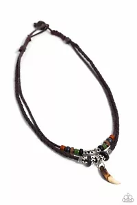 Paparazzi Gator Bait - Multi - Button Loop Necklace Unsex - Picture 1 of 2