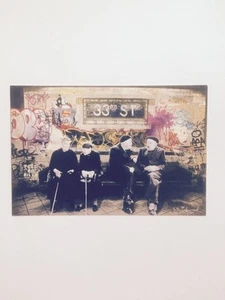 MR BRAINWASH,'33rd STREET' exhibition promotional card, 2012 - Picture 1 of 3
