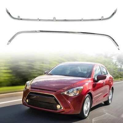 Centro de moldura de rejilla cromada para Toyota Yaris 2016-2020 / Scion iA 2016 Foto 1 de 4