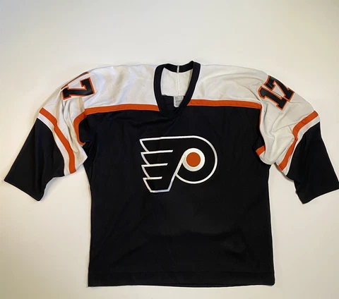 Vintage CCM Philadelphia Flyers Jeff Carter #17 NHL Jersey Size large Cover