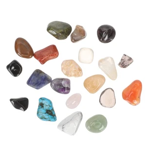 20 piezas muestras de mineral de cristal alumnos piedras preciosas astillas colecciones de rocas para niños - Imagen 1 de 10