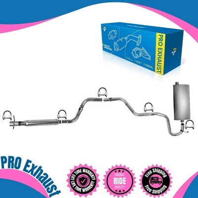 Resonador delantero + silenciador trasero para Oldsmobile LSS 1996-1999 3,8 L aspiración natural Foto 1 de 4