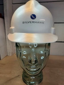 V-Gard White Hard Hat Silverhawk Logo MFD by Mine Safety Appliances Co. - Picture 1 of 13