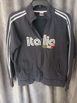 Roma Atletica Unisex Zippered Jacket Italia Size XL - Image 1 of 4
