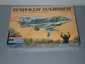 1/48 Monograma Hawker Harrier - Kit #5420 - Sellado de fábrica - Imagen 1 de 8