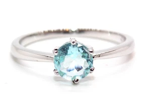 Sterling Silver Sky Blue Topaz 1.19ct Ring (925) Size 7 (N) - Picture 1 of 4