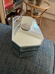 Glass Jewellery Box - Picture 1 of 6