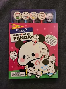 Kawaii Mochi Mochi Panda Aktivitätsbuch mit Bleistiften & Radiergummis! - Bild 1 von 7