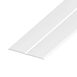 Flexible Angle Plastic Corner Trim  Adjustable Edging Beading 25mm x 25mm x 5m - Picture 1 of 7