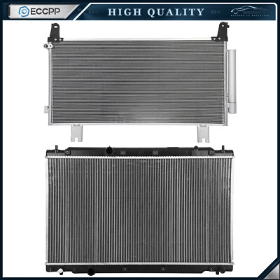 Aluminum Radiator & AC Condenser Cooling Kit For 2017-2020 2021 2022 Honda CR-V - Image 1 of 4