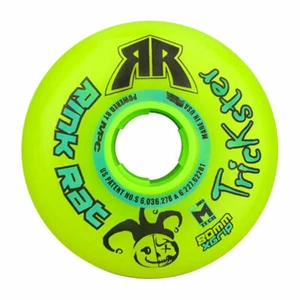 Rink Rat Single Wheel 80mm 84A Trickster X Grn/Blue Inline Indoor Roller Hockey - Picture 1 of 2
