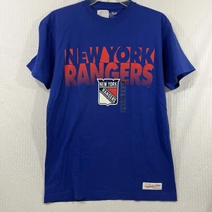 New York Rangers Mitchell & Ness T-Shirt Small New With Sticker - Picture 1 of 6