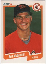 1990 Fleer Canada #180 Ben McDonald-Near Mint