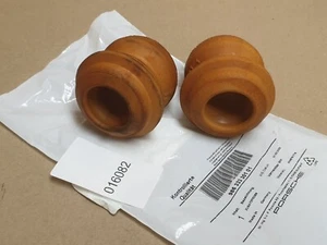 Par de topes de amortiguador de puntal trasero Porsche Boxster 986 96-04 98633330101 genuino - Imagen 1 de 8