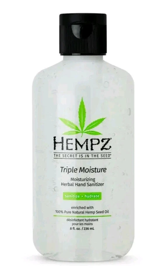 Hempz Sanitizer, Herbal Triple Moisture 8oz - Buy More Save $$$ - Image 1 of 1