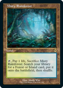 Misty Rainforest - Telaio retrò X1 (Modern Horizons 2: telaio alternativo) MTG (NM)  - Foto 1 di 1